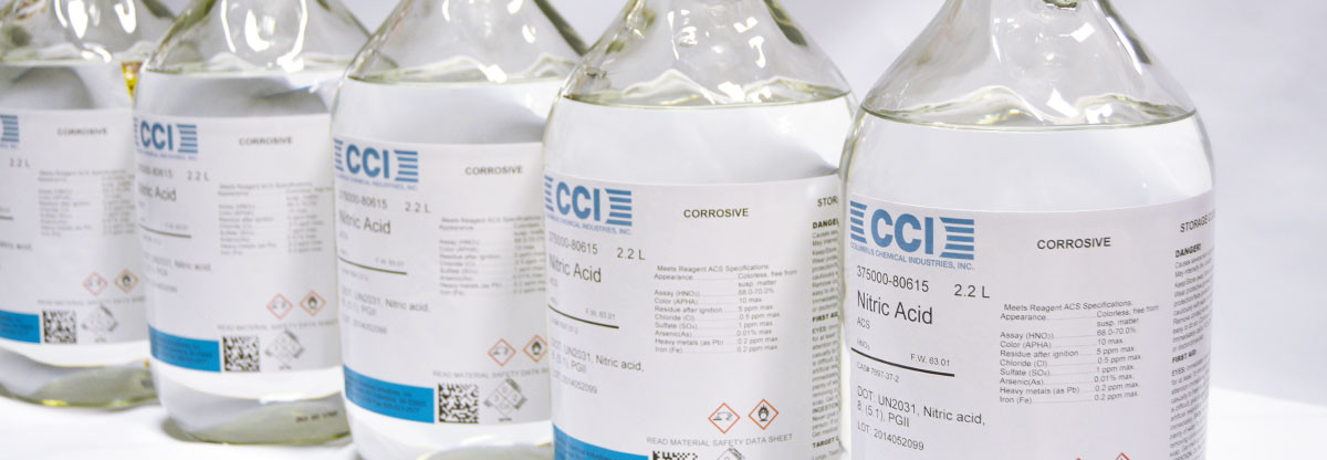 nitric-acid Columbus Chemical Industries Bottled Nitric Acid